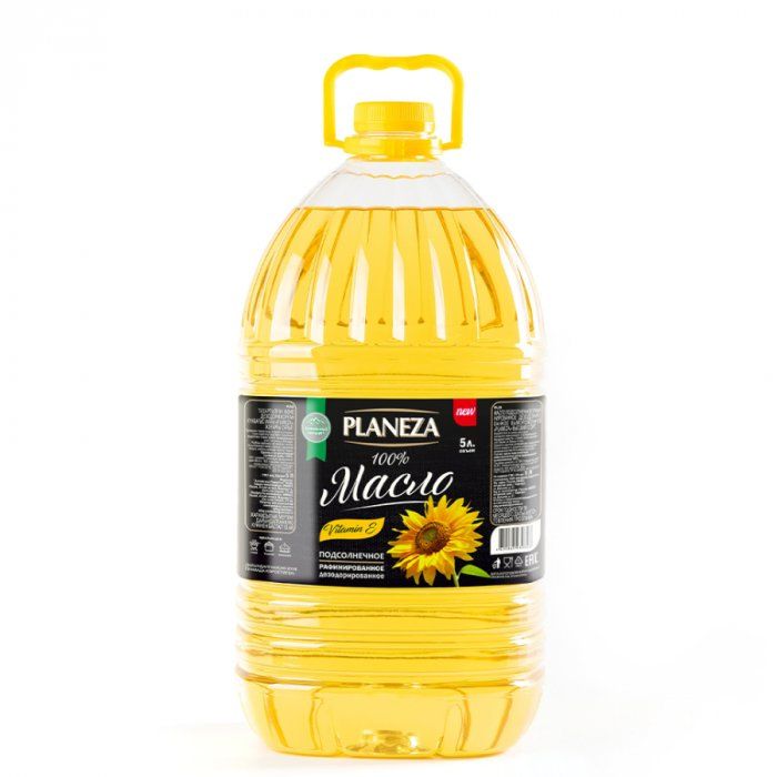 Sunflower oil "PLANEZA", 5 l