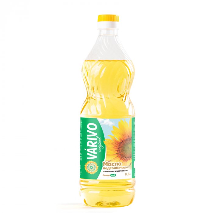 Sunflower oil "VARIVO original", 0.8 l