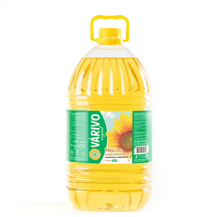Sunflower oil "VARIVO original", 5 l