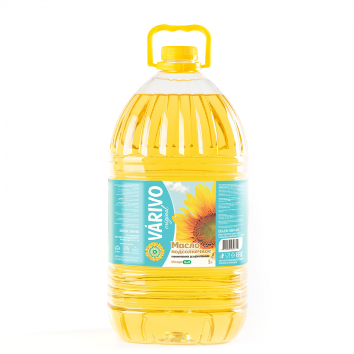 Sunflower oil "VARIVO original", 5 l